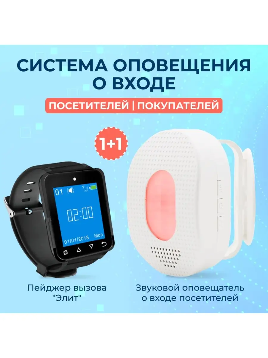 С входящим посетителем