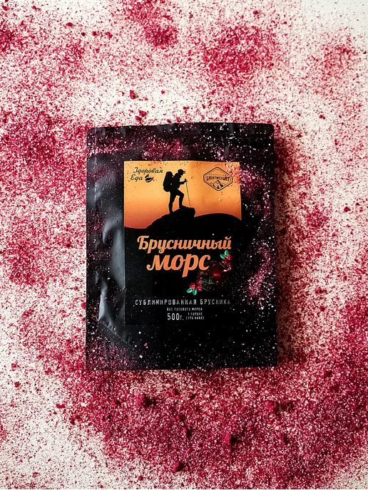 Здоровая Еда Морс брусничный растворимый сублимированный сухой напиток, вариант, фото 2