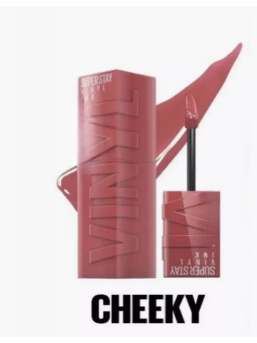 Помада для губ SuperStay Vinyl Ink оттенок 35 - Cheeky Maybelline New York  162388290 купить за 1 218 ₽ в интернет-магазине Wildberries