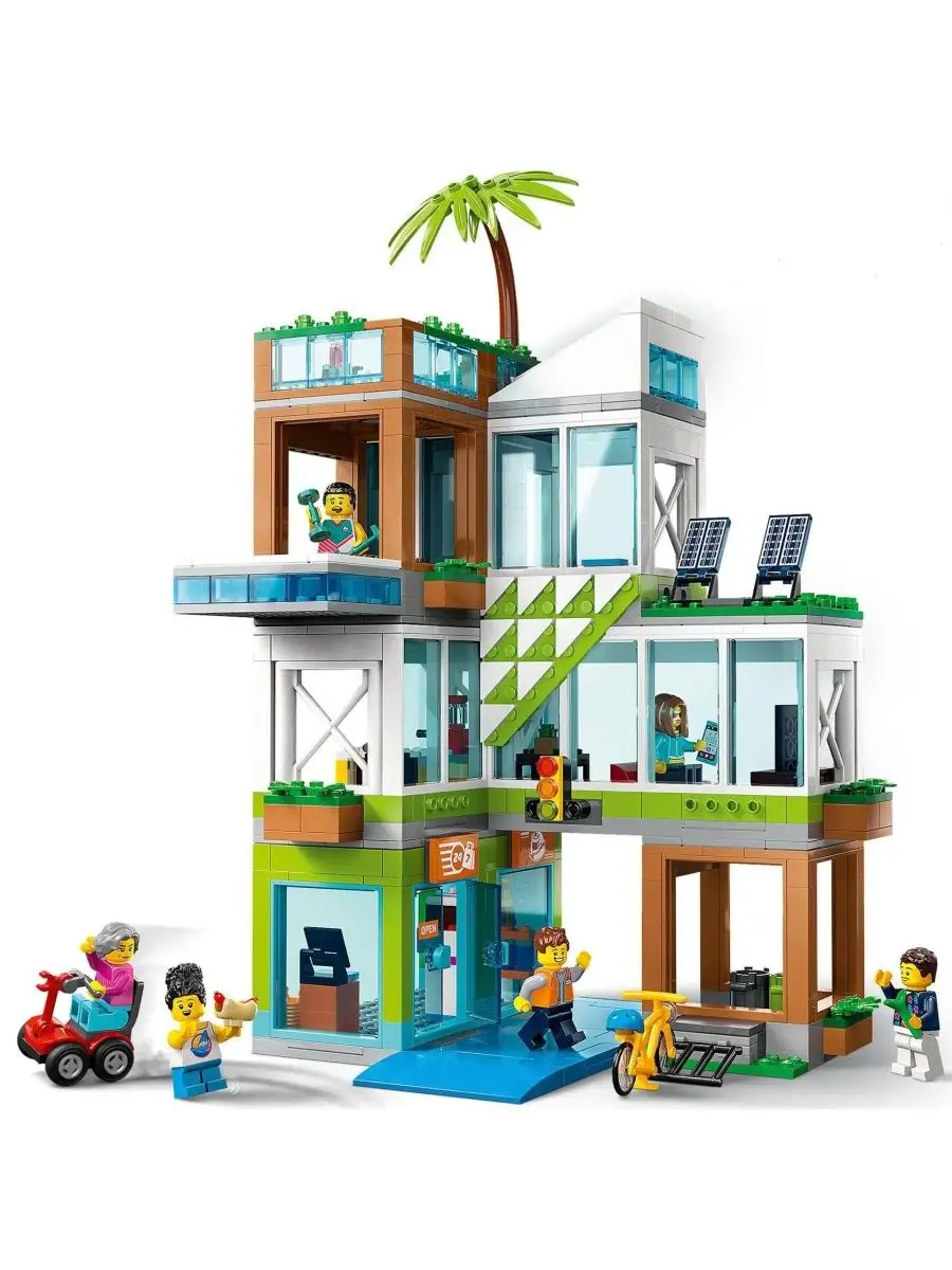 LEGO City Апартаменты Лего 60365 LEGO 162397486 купить за 7 769 ₽ в  интернет-магазине Wildberries