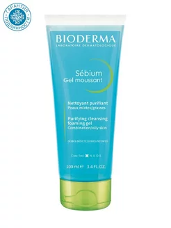 Очищающий гель-мусс Sebium, 100 мл BIODERMA 162406692 купить за 656 ₽ в интернет-магазине Wildberries