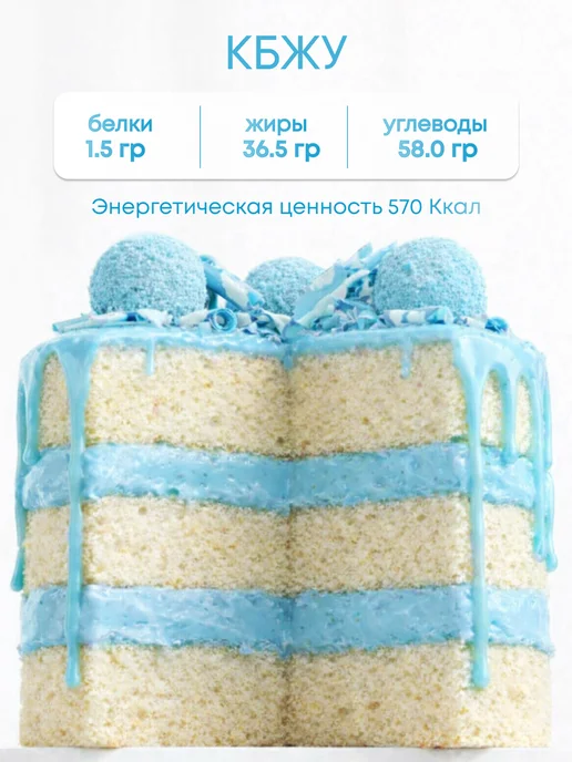 Шокодель Ганаш крем для торта готовый начинка голубой 500 г, 500 г, фото 2