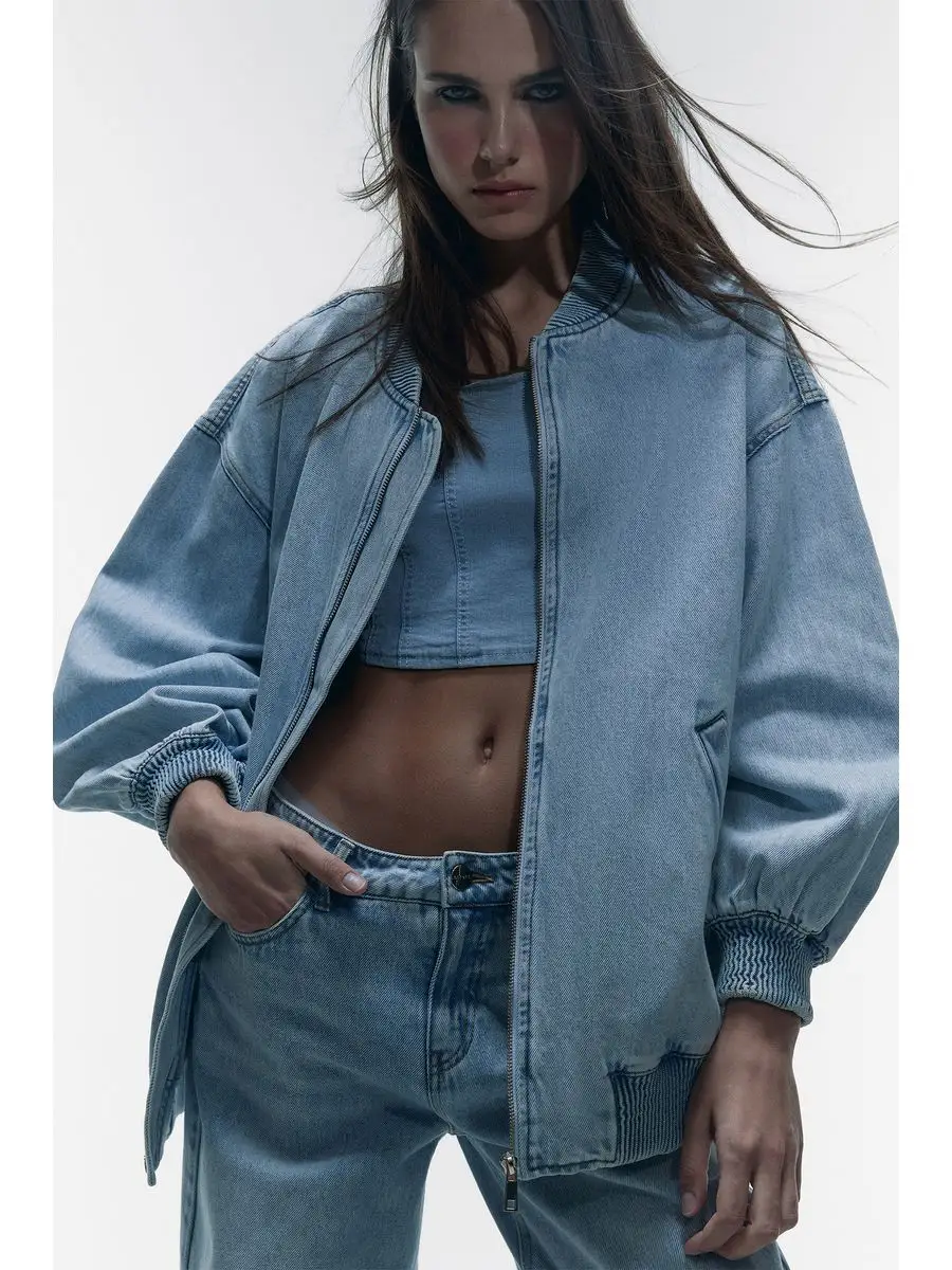 Denim oversize hotsell