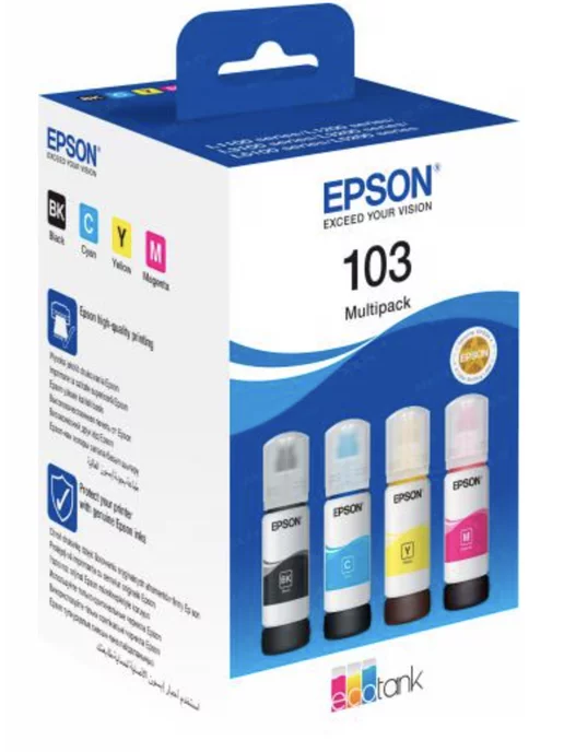 Epson 4 флакона 103 Multipack оригинальные чернила Великобритания