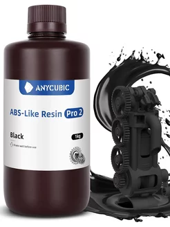 Фотополимерная смола ABS-Like Pro 2 Resin+ Черный 1кг Anycubic 162491506 купить за 2 051 ₽ в интернет-магазине Wildberries