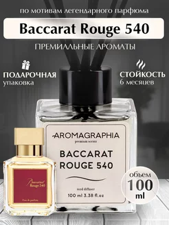 Диффузор ароматизатор для дома с палочками Aromagraphia 162560432 купить за 891 ₽ в интернет-магазине Wildberries