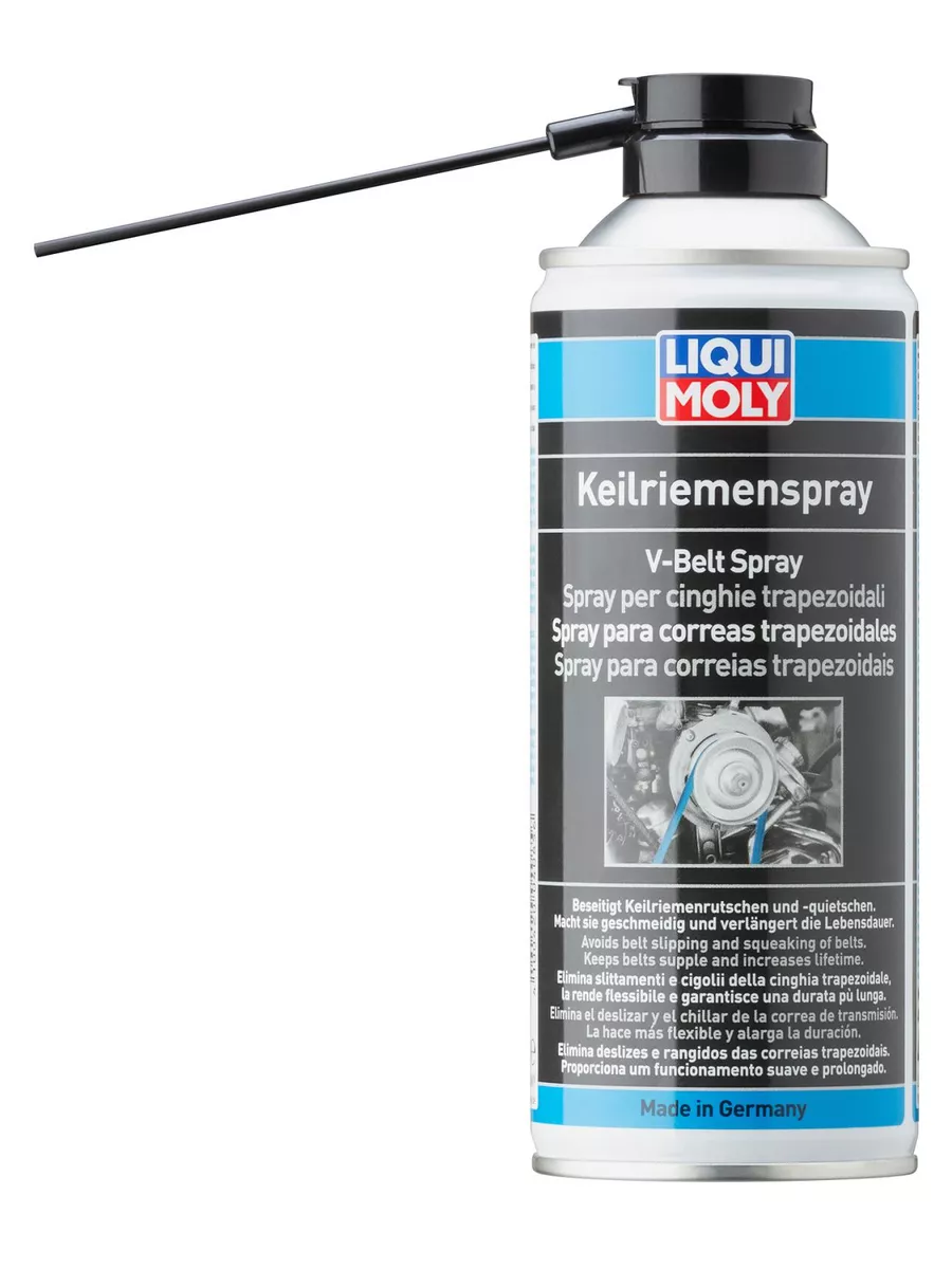 Средство Keilriemen-spray для клинового ремня, 400мл. 4085 LIQUI MOLY  162605416 купить за 2 235 ₽ в интернет-магазине Wildberries