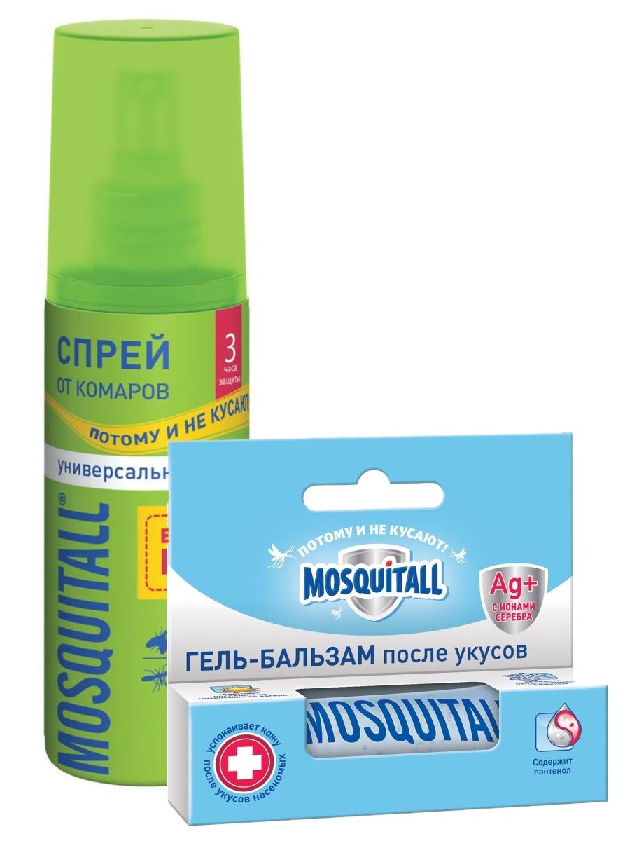 Mosquitall. Москитол после укусов.