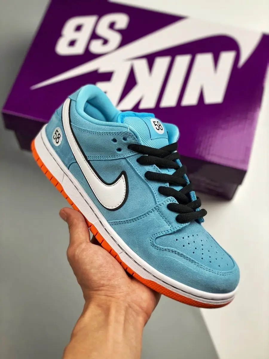 Кроссовки Nike SB Dunk Low Club 58 Gulf Кроссовки 162697714 купить за 2 925  ₽ в интернет-магазине Wildberries