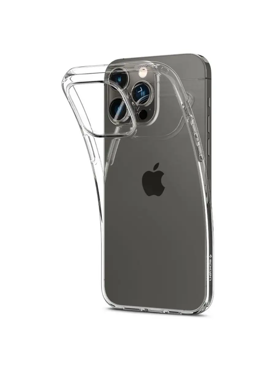 Чехол Liquid Crystal для iPhone 14 PRO MAX CRYSTAL CLEAR Spigen 162714553  купить за 1 698 ? в интернет-магазине Wildberries