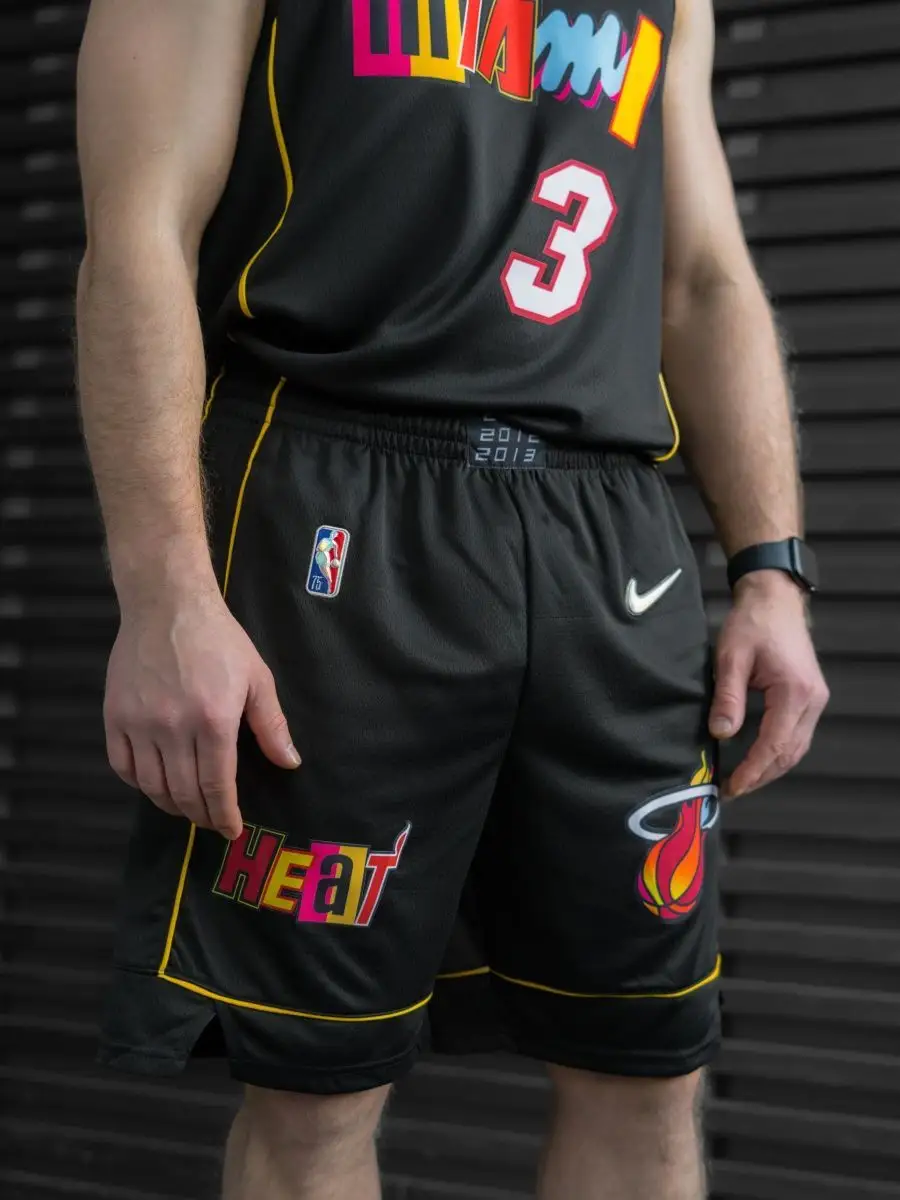 SWOOSH STORE Баскетбольные шорты Miami Heat NBA