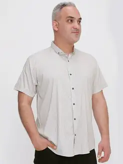 Рубашка мужская с коротким рукавом хлопок OSO&OSO 162754638 купить за 893 ₽ в интернет-магазине Wildberries