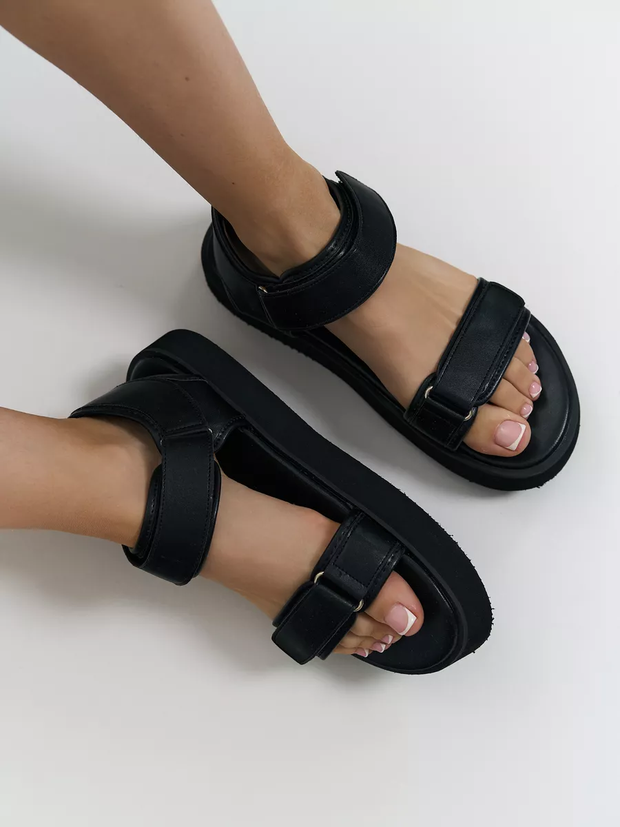 Спортивные женские сандалии — купить в интернет-магазине Ламода