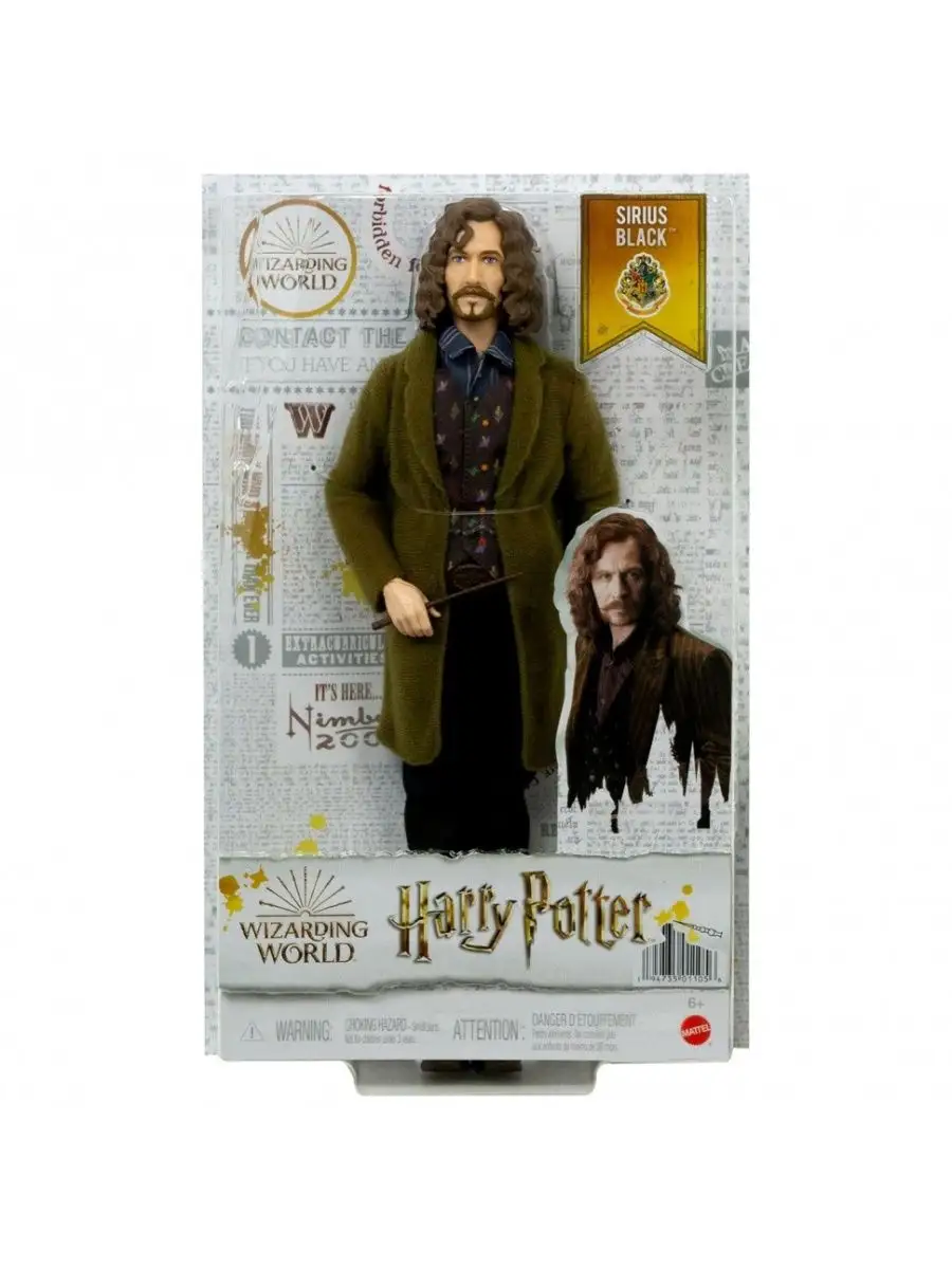 Кукла коллекционная Сириус Блэк HCJ34 Гарри Поттер Mattel Harry Potter  162881281 купить за 3 331 ₽ в интернет-магазине Wildberries