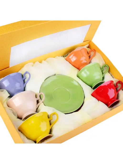 Чайный сервиз на 6 персон подарочный - фото 14