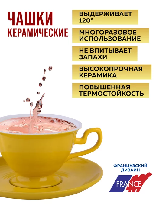 Чайный сервиз на 6 персон подарочный - фото 8