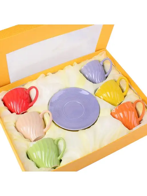 Чайный сервиз на 6 персон подарочный - фото 18