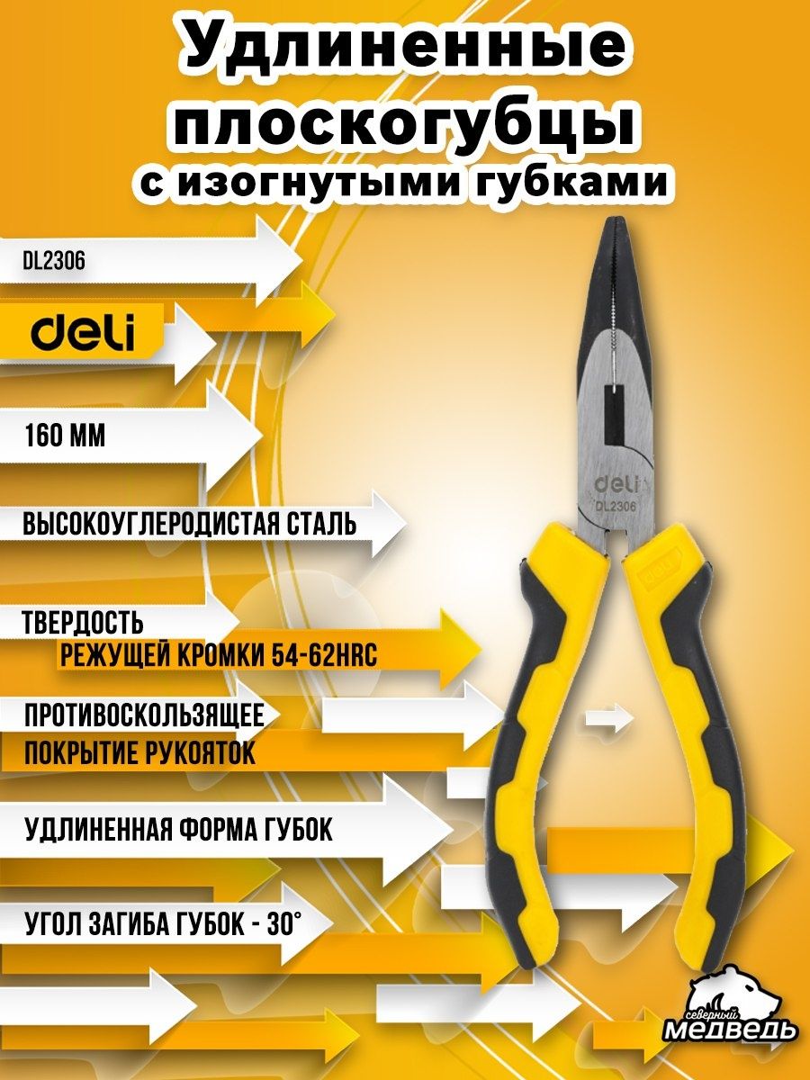 Инструмент Deli. Incco. Deli tools