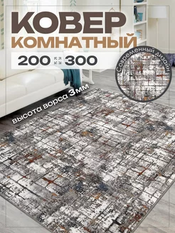 Ковер 200х300 комнатный в гостиную на пол 200 на 300 AVELINA CARPET 162911997 купить за 3 188 ₽ в интернет-магазине Wildberries