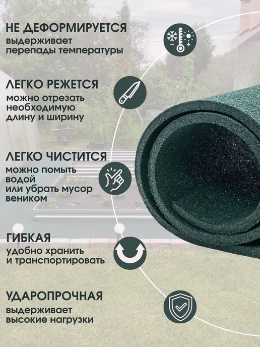 Ваша дача Садовая дорожка в рулоне между грядками 6 м, 6 м, в упаковке 24,6 кг, фото 3