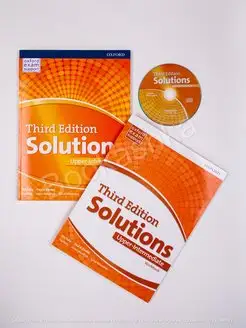 Комплект Solutions Upper-intermediate, SBook+Wbook+CD Oxford 162934986 купить за 2 348 ₽ в интернет-магазине Wildberries