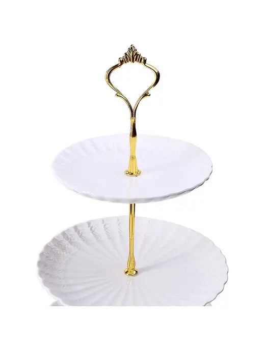 Конфетница сервировочная 3 яруса - фото 6