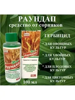 Раундап средство от сорняков 100 мл (1шт) MikGROUP 162970303 купить за 128 ₽ в интернет‑магазине Wildberries