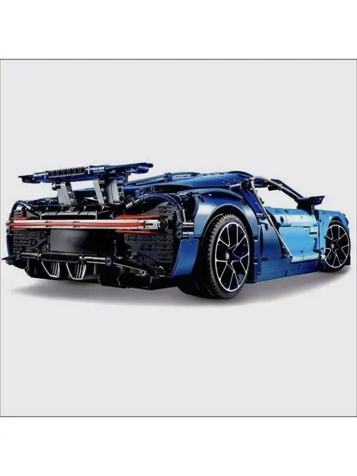LEGO Конструктор автомобиль Техник "Бугатти Широн", голубой, фото 4