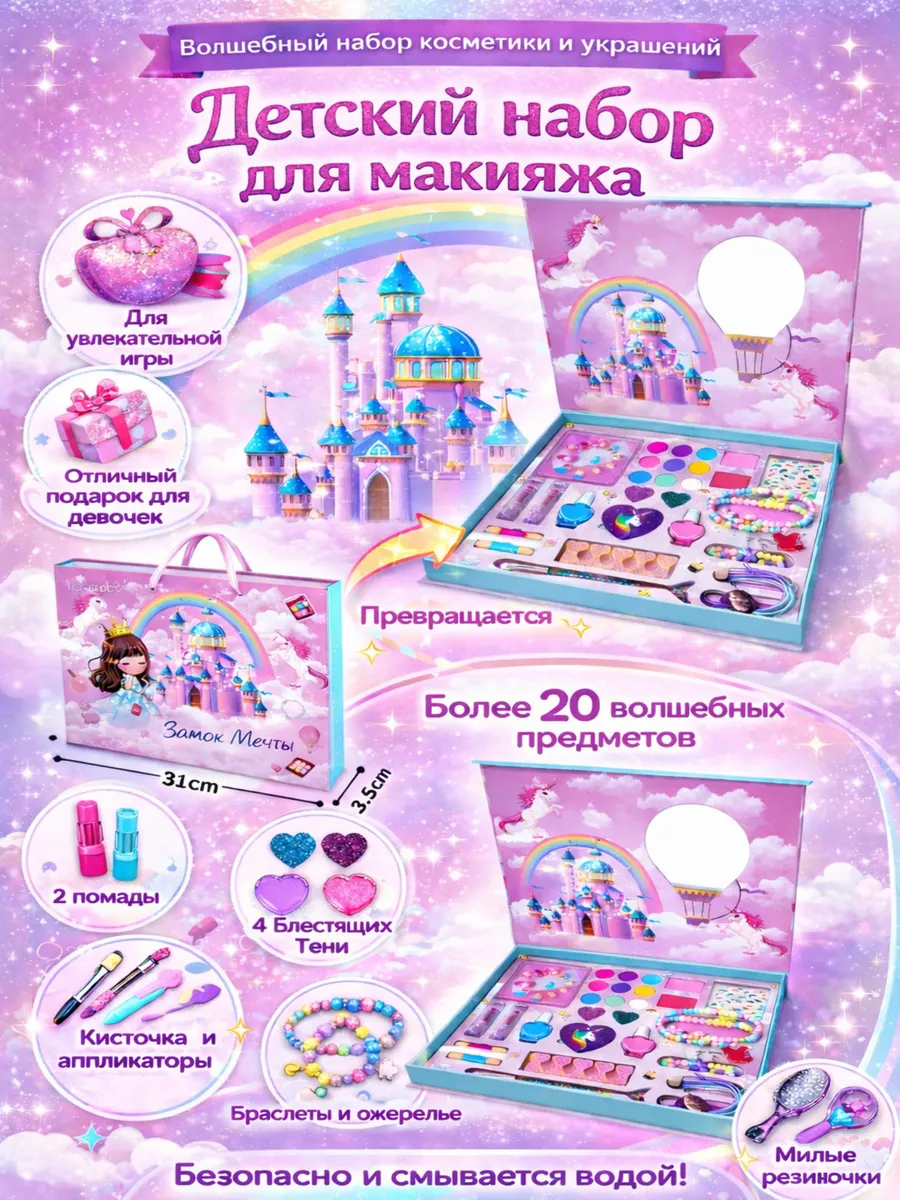 Подарочный набор детской косметики