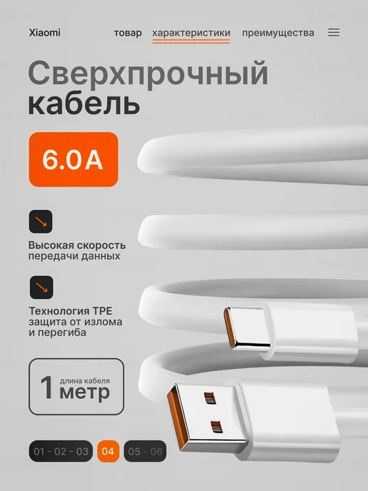 Хiаомi Быстрая турбо зарядка Xiaomi Redmi 33W & кабель Type-C, 33 Вт, фото 4