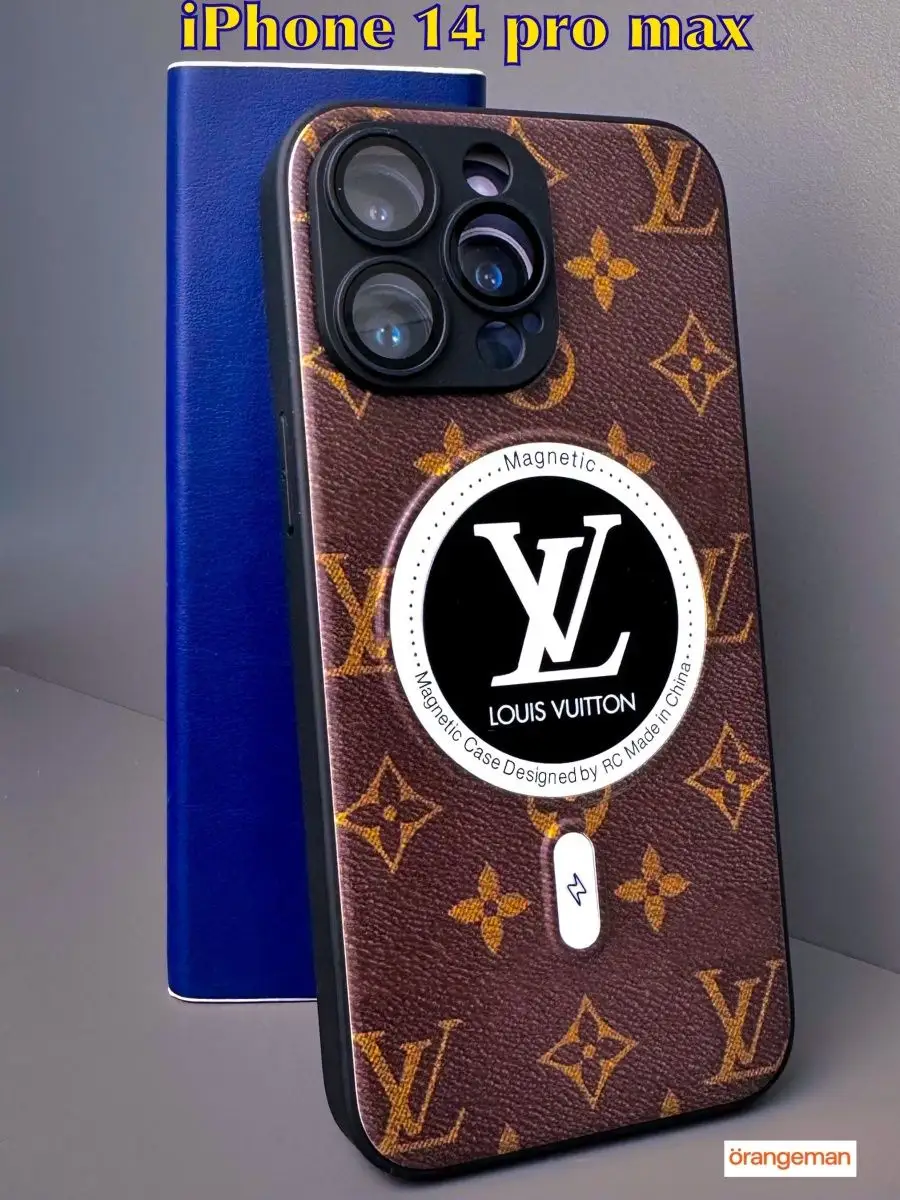 Чехол на iPhone 14 pro max LV Louis Vuitton Луи Виттон Orangeman 163006489  купить в интернет-магазине Wildberries