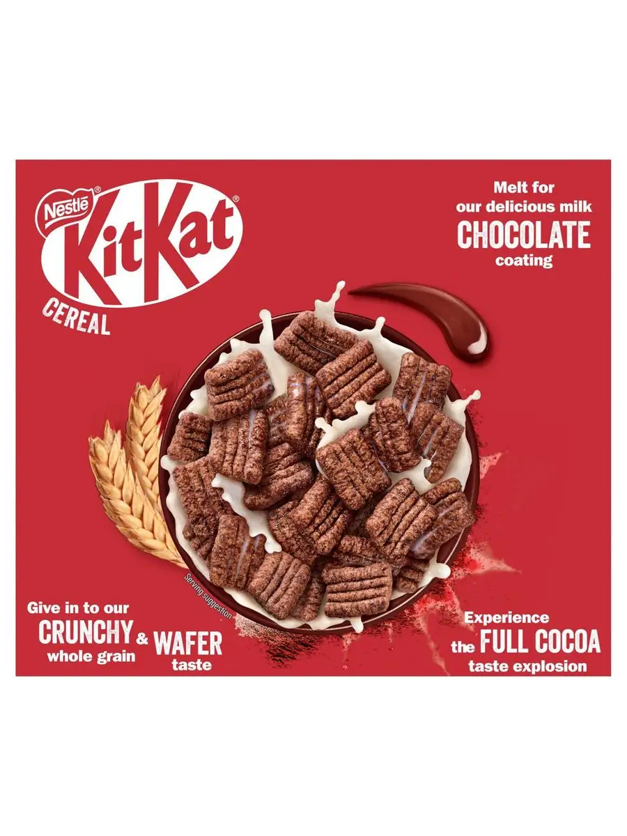 Хлопья готовый сухой завтрак KitKat Кит Кат NESTLE 163011425 купить за 652  ₽ в интернет-магазине Wildberries