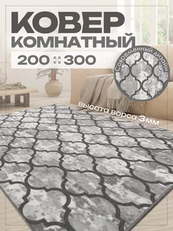 Ковер 200х300 комнатный в гостиную 200 на 300 AVELINA CARPET 163027433 купить за 3 188 ₽ в интернет-магазине Wildberries