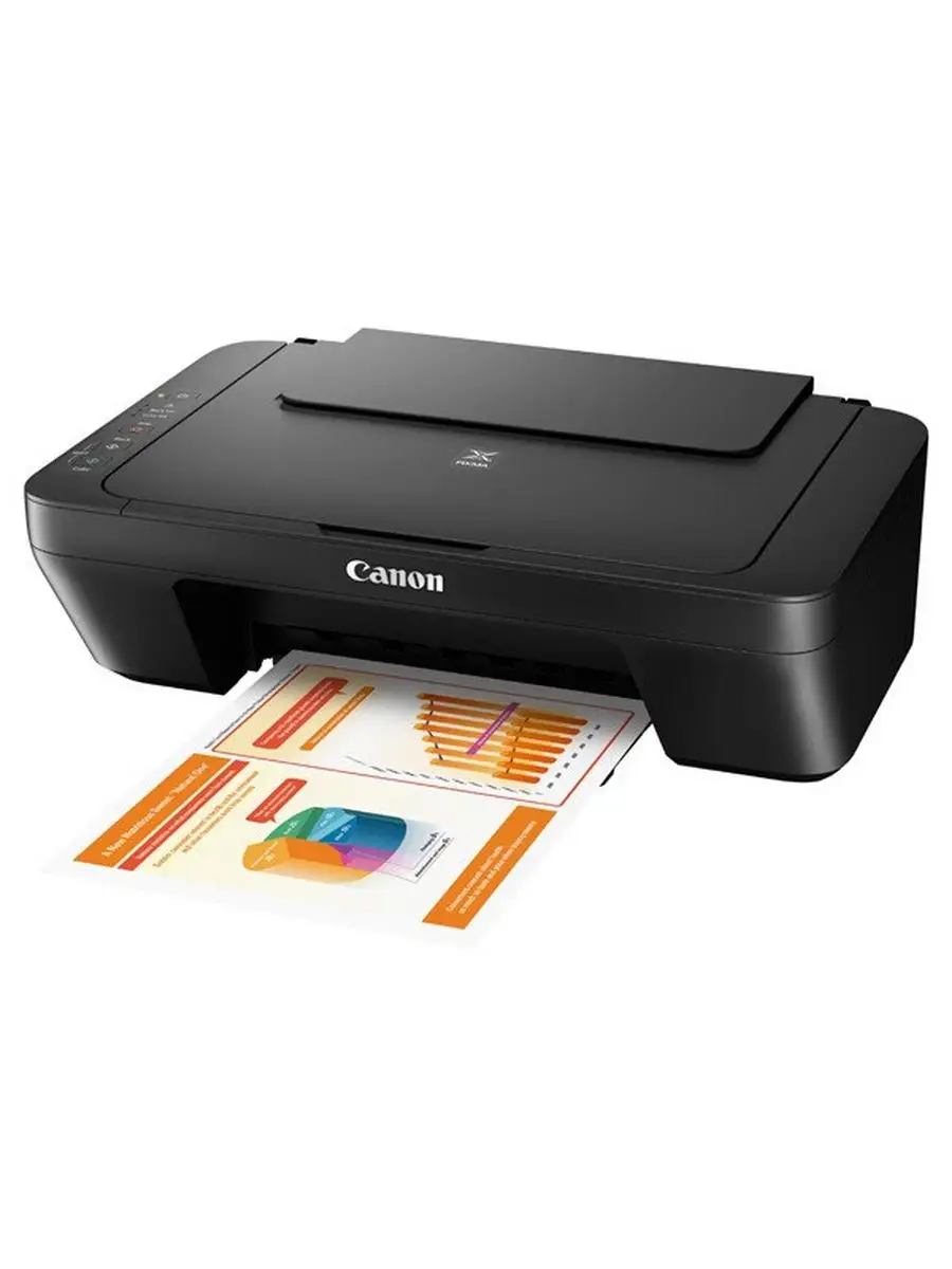 Принтер цветной со сканером 3 в 1 струйный МФУ PIXMA MG2540S CANON  163037248 купить в интернет-магазине Wildberries