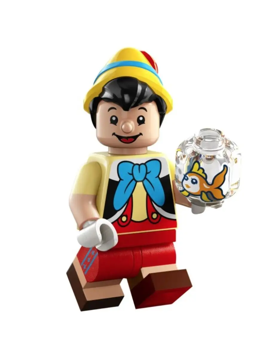 Конструктор LEGO Minifigures Disney 100 71038 Пиноккио LEGO 163104517  купить за 1 251 ₽ в интернет-магазине Wildberries