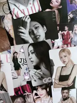 Black pink (Блек пинк) карточки кпоп LISA VOGUE 54шт. k pop store