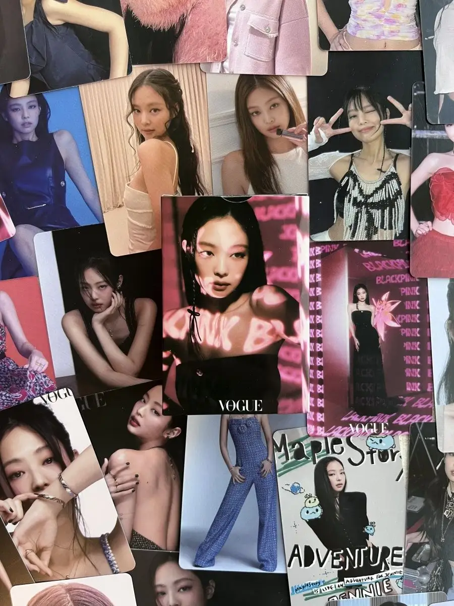 Black Pink (Блек пинк) кпоп карточки 54шт. Jennie (Джени) k pop