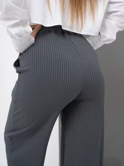 Палаццо брюки на резинке широкие Hadicha 163132457 купить за 996 ₽ в интернет-магазине Wildberries
