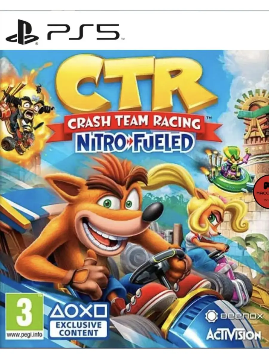 Crash Team Racing Nitro Fueled PS4 PS5 Activision Blizzard Int l BV 163151396 2 109 Wildberries
