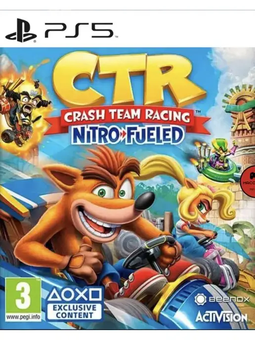 Activision Blizzard Int'l BV Игра Crash Team Racing Nitro-Fueled для PS4 PS5