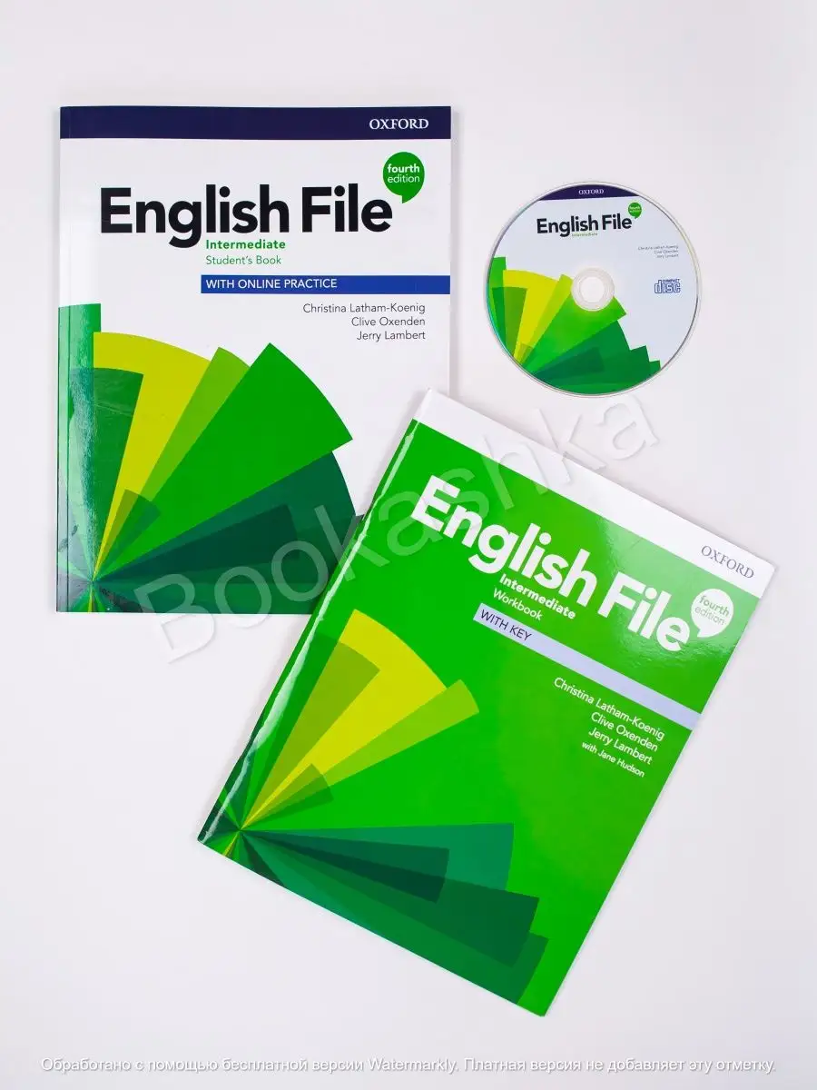 English File Intermediate, Student`s book+Workbook+CD Oxford 163179473  купить за 2 460 ₽ в интернет-магазине Wildberries