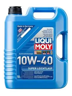 Моторное масло SuperLeichtlauf 10W-40 5л (НОВЫЙ QR-код) Liqui Moly 163206443 купить за 5 193 ₽ в интернет-магазине Wildberries