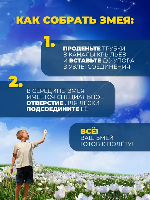 Воздушный праздник Воздушный Змей для ребенка большой Орел, серый, фото 4