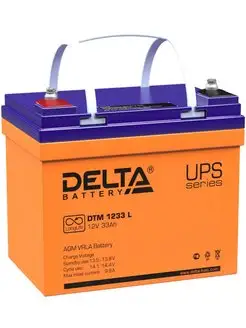 Аккумулятор DTM 1233 L DELTA BATTERY 163331679 купить за 8 005 ₽ в интернет-магазине Wildberries