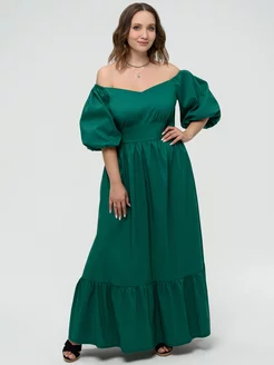 Платье летнее большие размеры OVERLAB 163358301 купить за 3 234 ₽ в интернет-магазине Wildberries