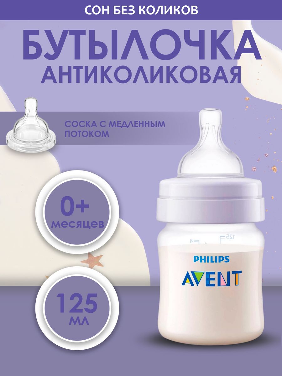 Philips Avent Anti-Colic 125мл. Авент антиколик бутылочка. Philips Avent бутылочка для кормления Anti-Colic. Бутылочка Авент 125.