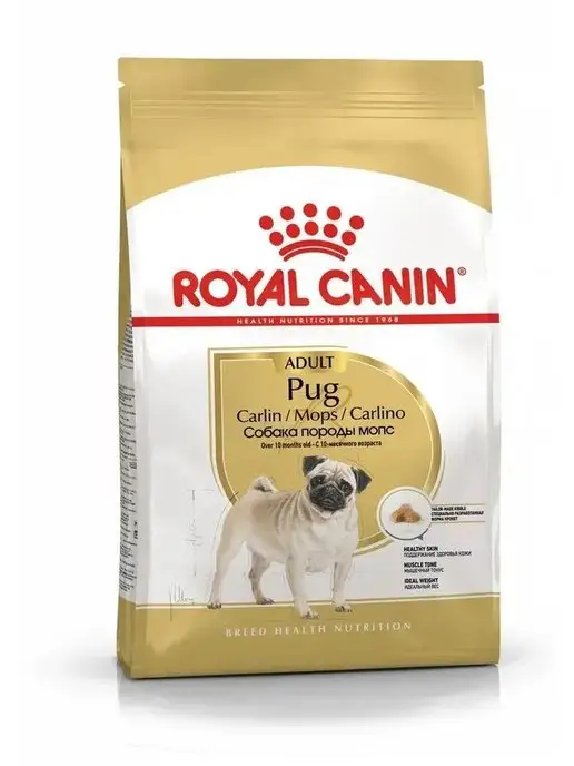 Сухой корм Royal canin Мопса для собак, взрослые, 0,5 кг, фото 2