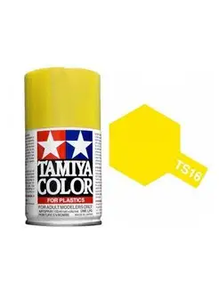 TS-16 Yellow (Желтая) краска-спрей в бал. 100 мл. tamiya 163487185 купить за 1 472 ₽ в интернет-магазине Wildberries