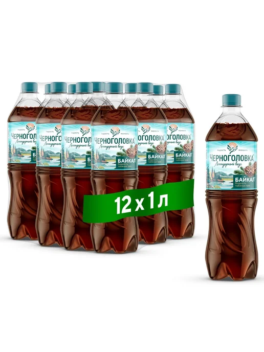 Черноголовка Лимонад "Дюшес" газированный, 2 л х 6 шт, 1 л, 12 шт