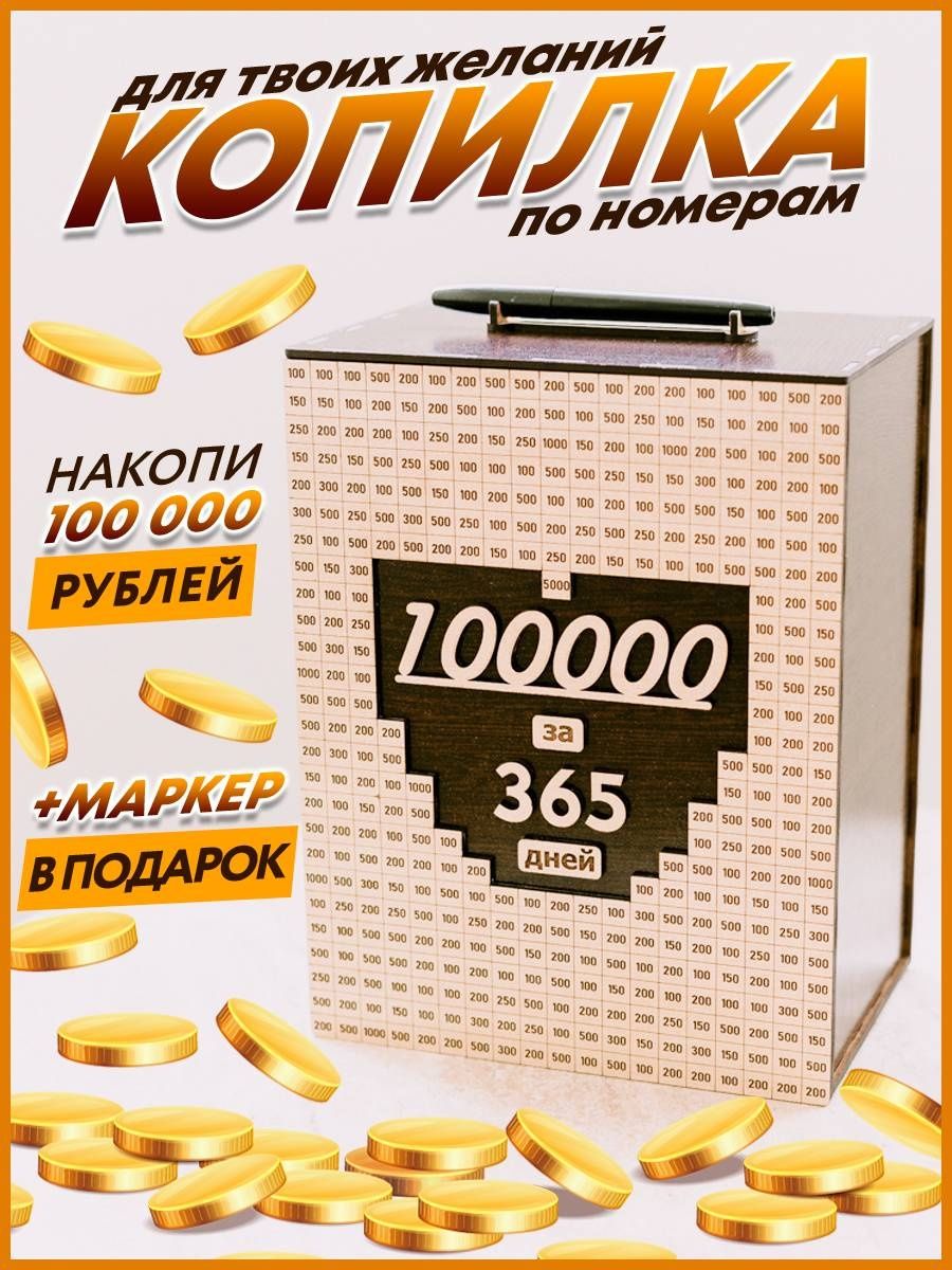 Копилка на 100 рублей таблица. Копилка на 30 дней.